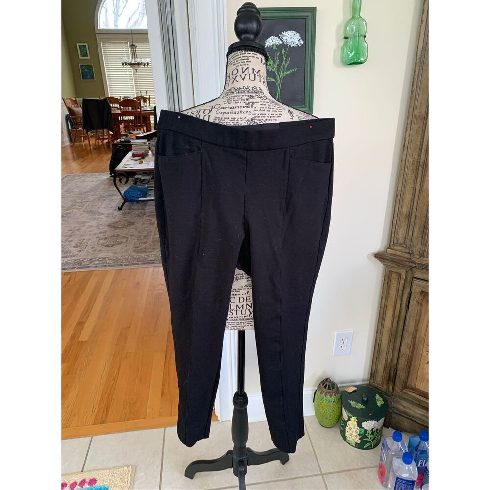 Anne Klein Pull-On Slim Ankle Pants - Picture 7 of 7